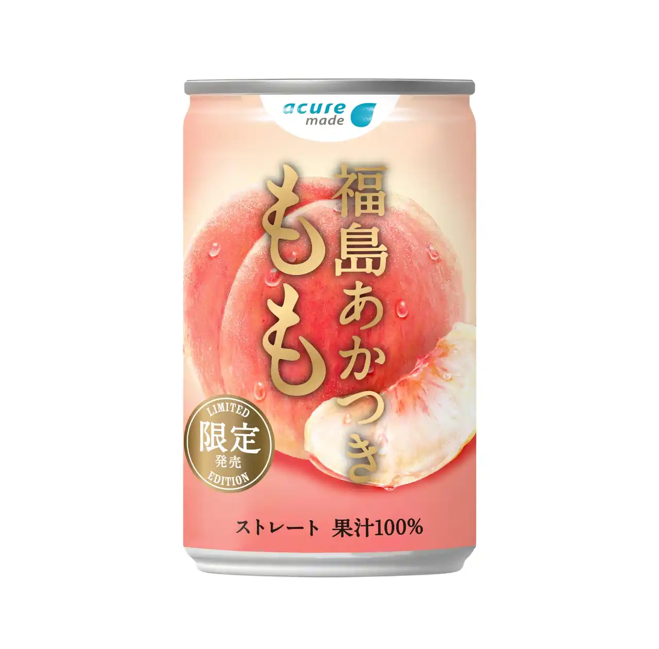 【JR-Cross】 「福島あかつき　もも」が、缶飲料として登場