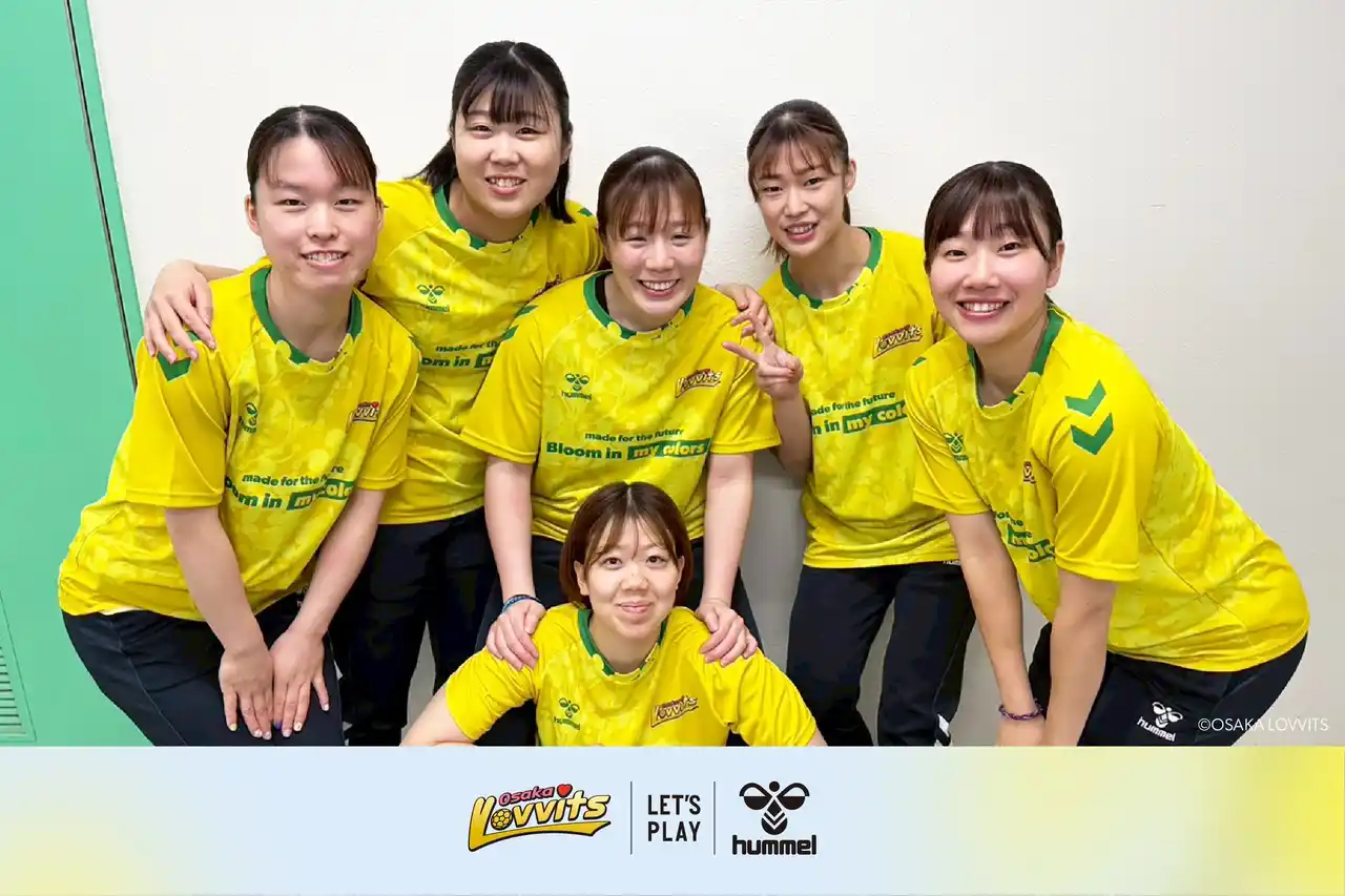 【株式会社エスエスケイ】 ヒュンメルが大阪ラヴィッツミモザシャツのチャリティーオークションを開催！