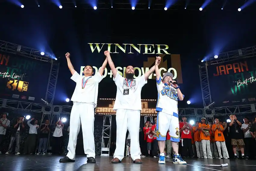 世界最大級のストリートダンスコンテスト『JAPAN DANCE DELIGHT VOL.31 FINAL』優勝は「BOO＋SHOW-GO」！