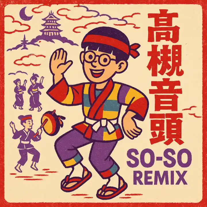 【高槻市】 SO-SOプロデュース「高槻音頭 SO-SO Remix」が「高槻まつり」開催初日8月2日に配信開始