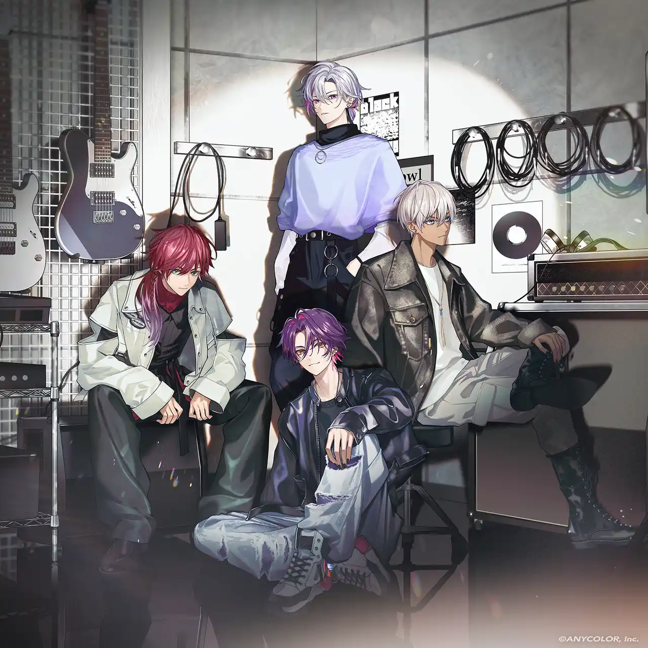 【ANYCOLOR株式会社】 にじさんじバンド「2時だとか」1st Single『狂騒RIOT』の楽曲クリエイター情報、アニメイト、タワーレコード、HMVでのキャンペーン情報公開！
