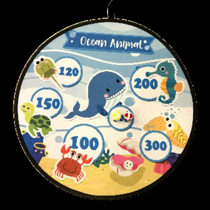 梨ゲット！ミニゲームのダーツ