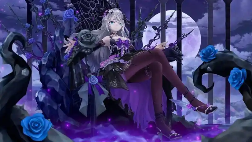 【株式会社ムーンラビット】 カラフルファンタジーMMORPG『幻想神域 Echo of Cube』冥界を治める美しき幻神「＜幽蝶の冥姫＞ペルセポネ」が新登場！