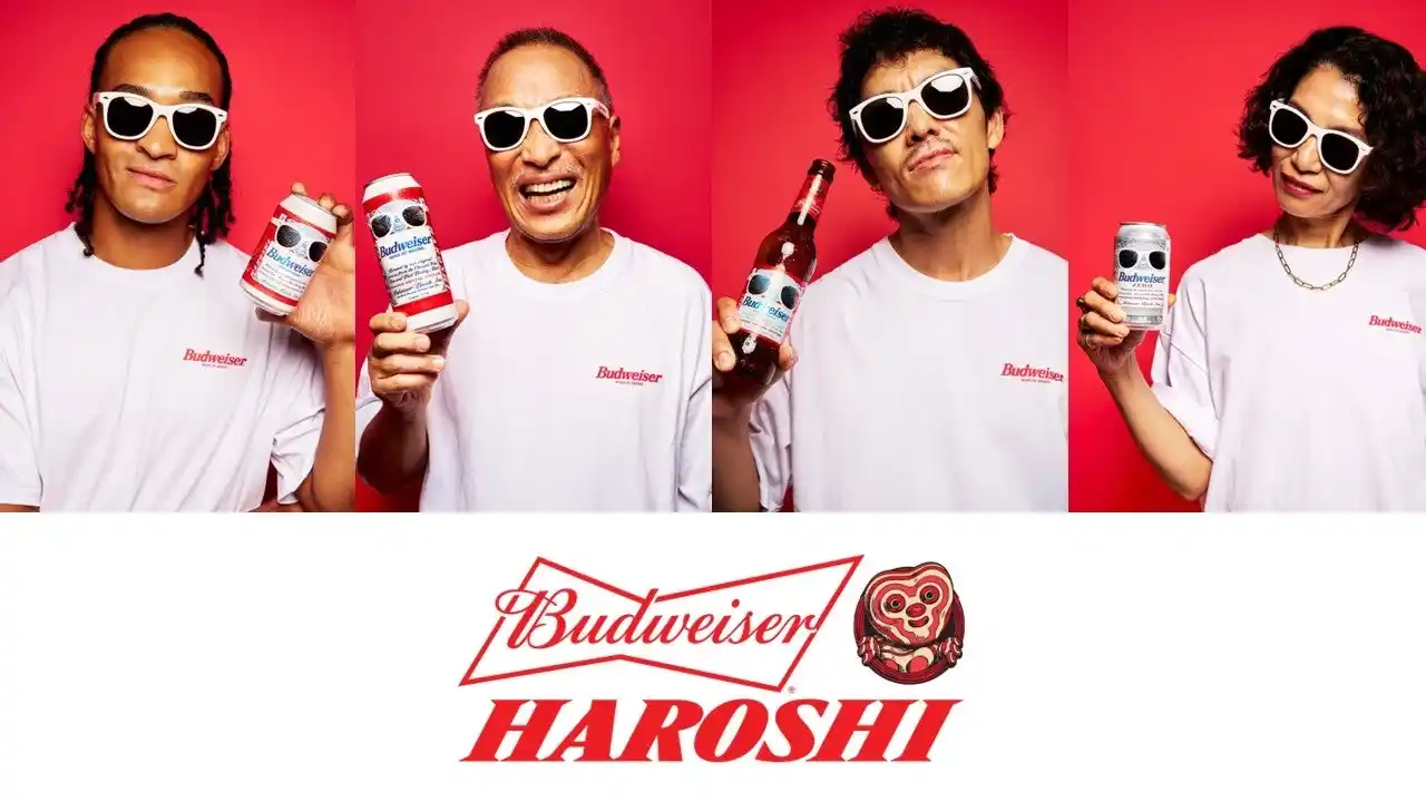 【AB InBev Japan 合同会社】 バドワイザー、アーティストHAROSHIとコラボレーション
