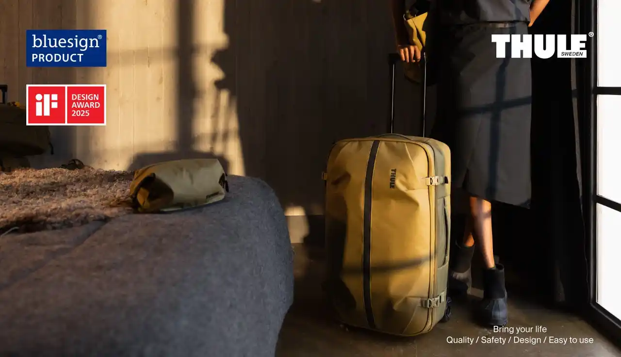 【ゼット株式会社】 THULE、アクティブ旅行派向けコレクション【Thule Aion】から、 国際デザイン賞受賞の大型スーツケースとアクセサリーを新発売（ブルーサイン認証）