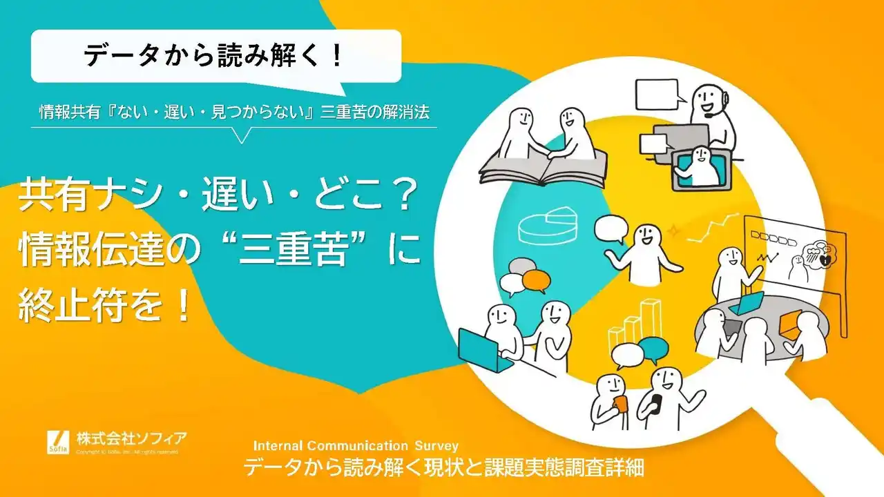 【株式会社ソフィア】 インターナルコミュニケーションサーベイの実態調査結果レポート公開！ by PR TIMES