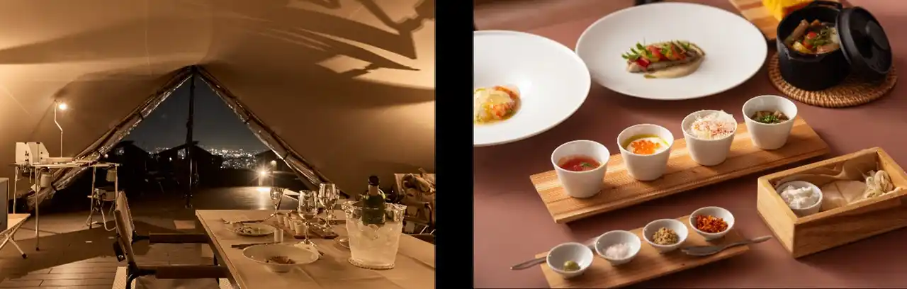 【九州旅客鉄道株式会社】 Snow Peak YAKEI SUITE ABURAYAMA FUKUOKA『開業２周年記念プラン』 の販売