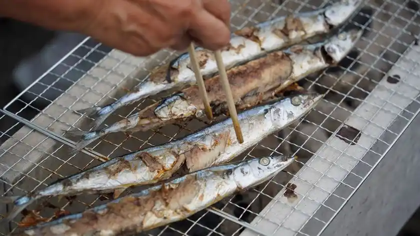 片面7分をじっくり焼く！我慢です！