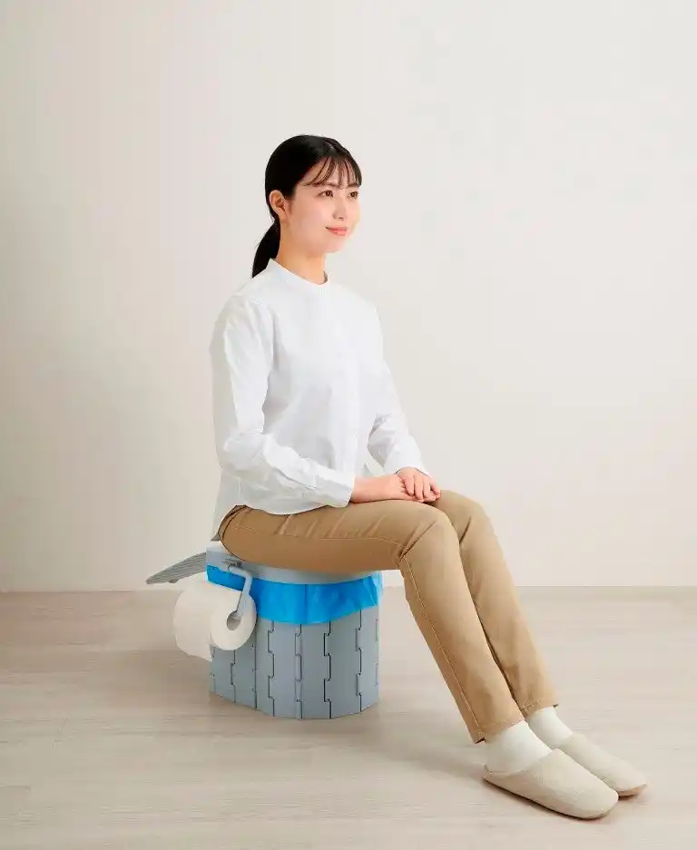 【株式会社コジット】 丈夫で清潔！丸洗いできる非常用トイレ「COGIT防災　洗える緊急用組み立て式トイレ」を8月1日より発売