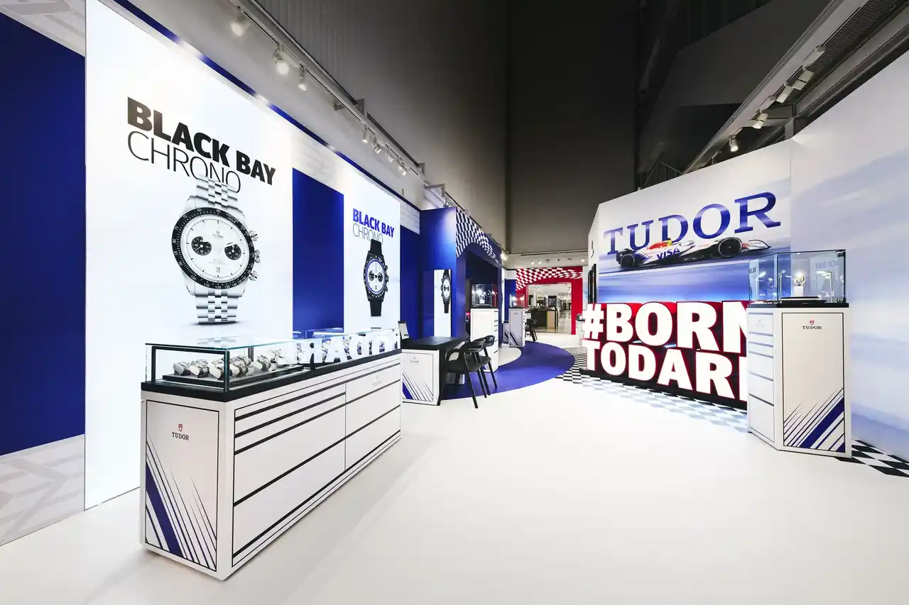 【日本ロレックス株式会社 TUDOR】 スイスの腕時計ブランドTUDORが 松屋銀座に初登場、F1をテーマにしたポップアップストアが期間限定オープン