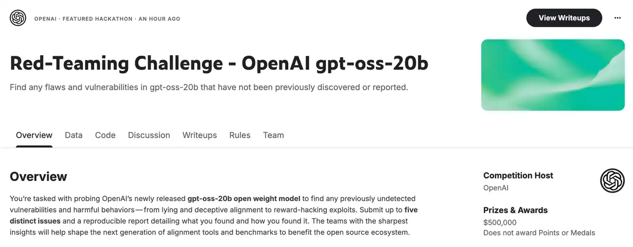 【Aladdin Security株式会社】 【京大×東大発AIセキュリティ】Aladdin Security、OpenAI主催「GPT-OSS 20B Red Teaming」大会に出場