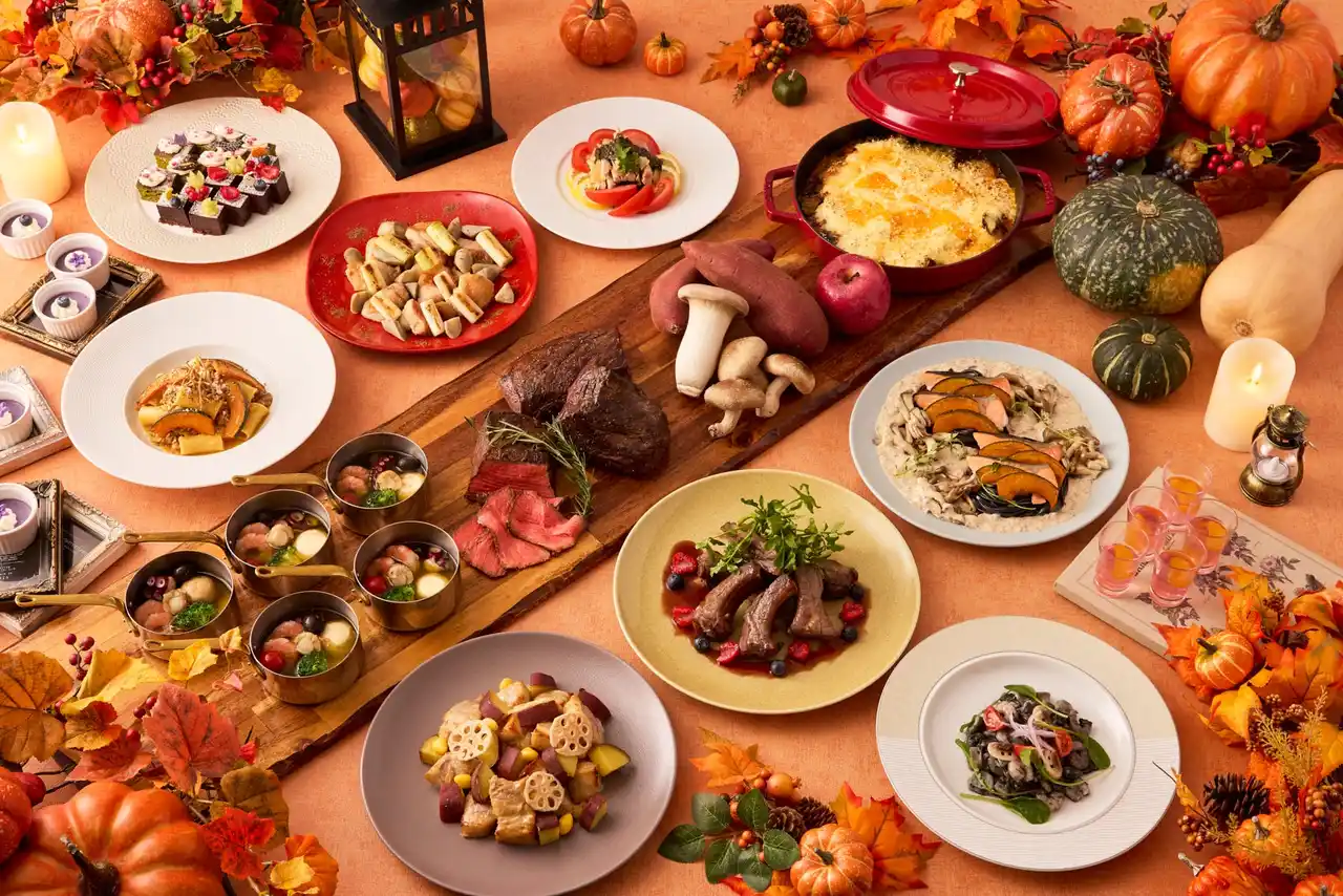 【ヴィラフォンテーヌの秋メニュー】東京有明と羽田空港で秋を楽しむ旬の食材をふんだんに使用した料理を９月1日から提供開始