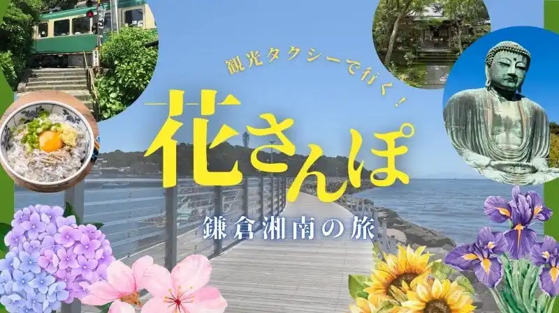 【日本交通株式会社】 日本交通のEDS観光タクシー「鎌倉湘南」コース運行開始