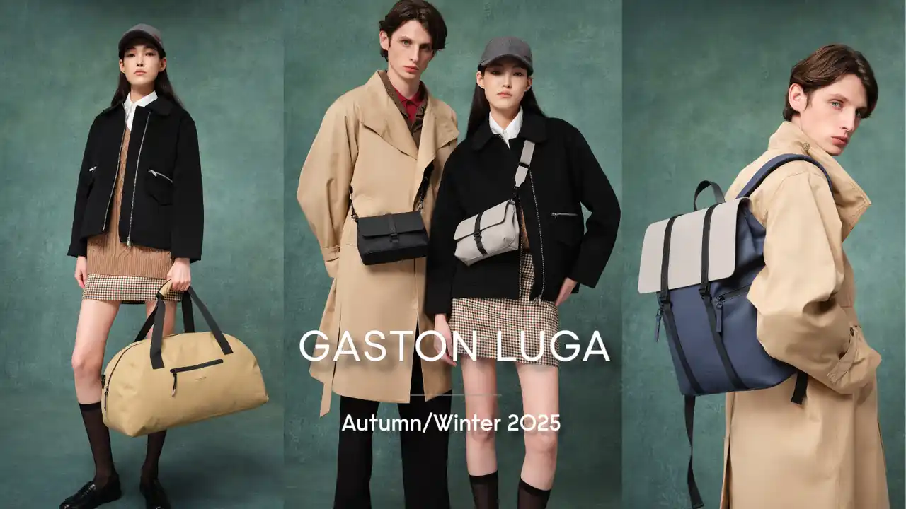【モダニティ株式会社】 スウェーデン発サステナブルバックパックブランド「GASTON LUGA」、2025秋冬新作を発売！