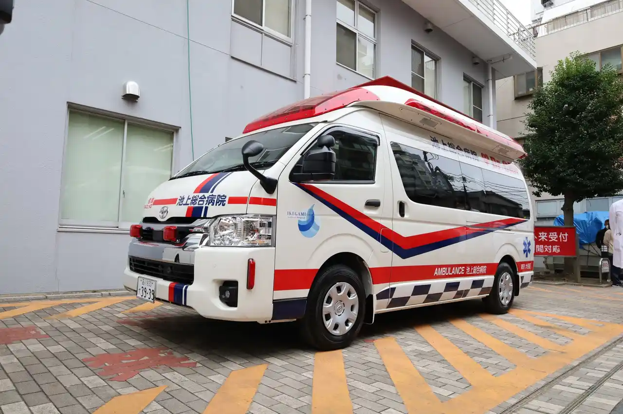 【医療法人社団　松和会　池上総合病院】自家搬送用新ドクターカー（救急車）お披露目会【開催レポート】