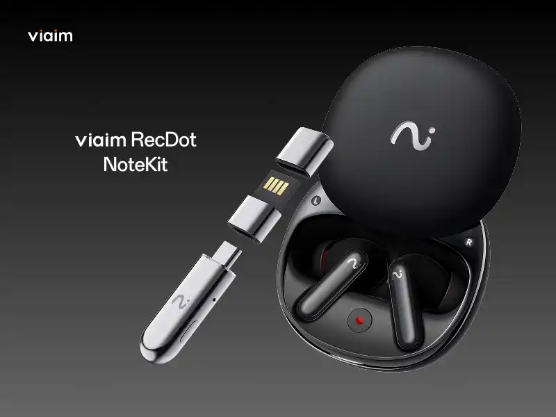 【viaim】 viaim AIイヤホン&レコーダー、8月に大幅アップデート、9月より一般販売開始