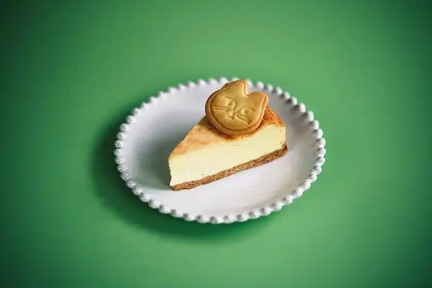定番のベイクドチーズケーキ