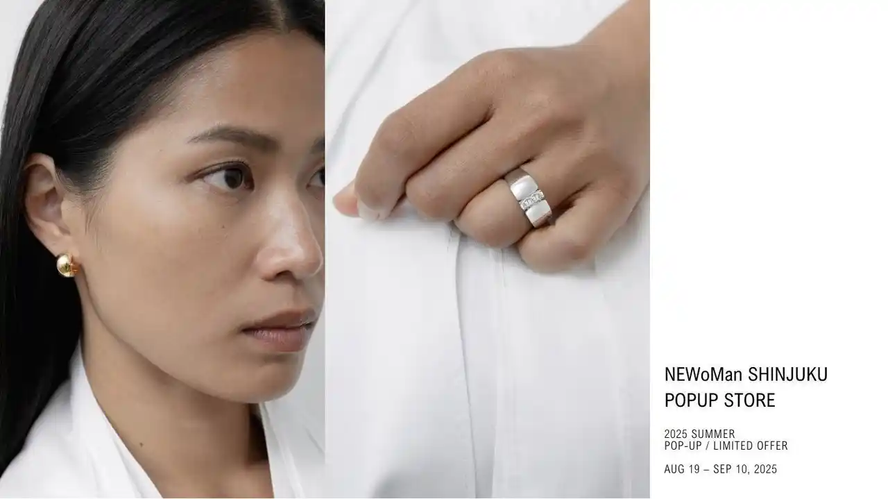 【株式会社ドーターズ】 本物の輝きを、その手に。DAUGHTERS JEWELRYがニュウマン新宿 2FイベントスペースにてPOP-UP STORE開催