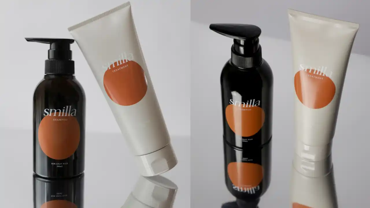 【smilla(スミラ)】美容師注目の毛髪補修成分ヘマチン配合！自然な色づきとハリ・コシを毎日のシャンプー＆トリートメントで。