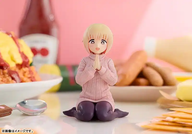 【大網株式会社】 『ドカ食いダイスキ！ もちづきさん』より、「もちづきさん 」がフィギュアシリーズ「POP UP PARADE Swacchao！」に登場。