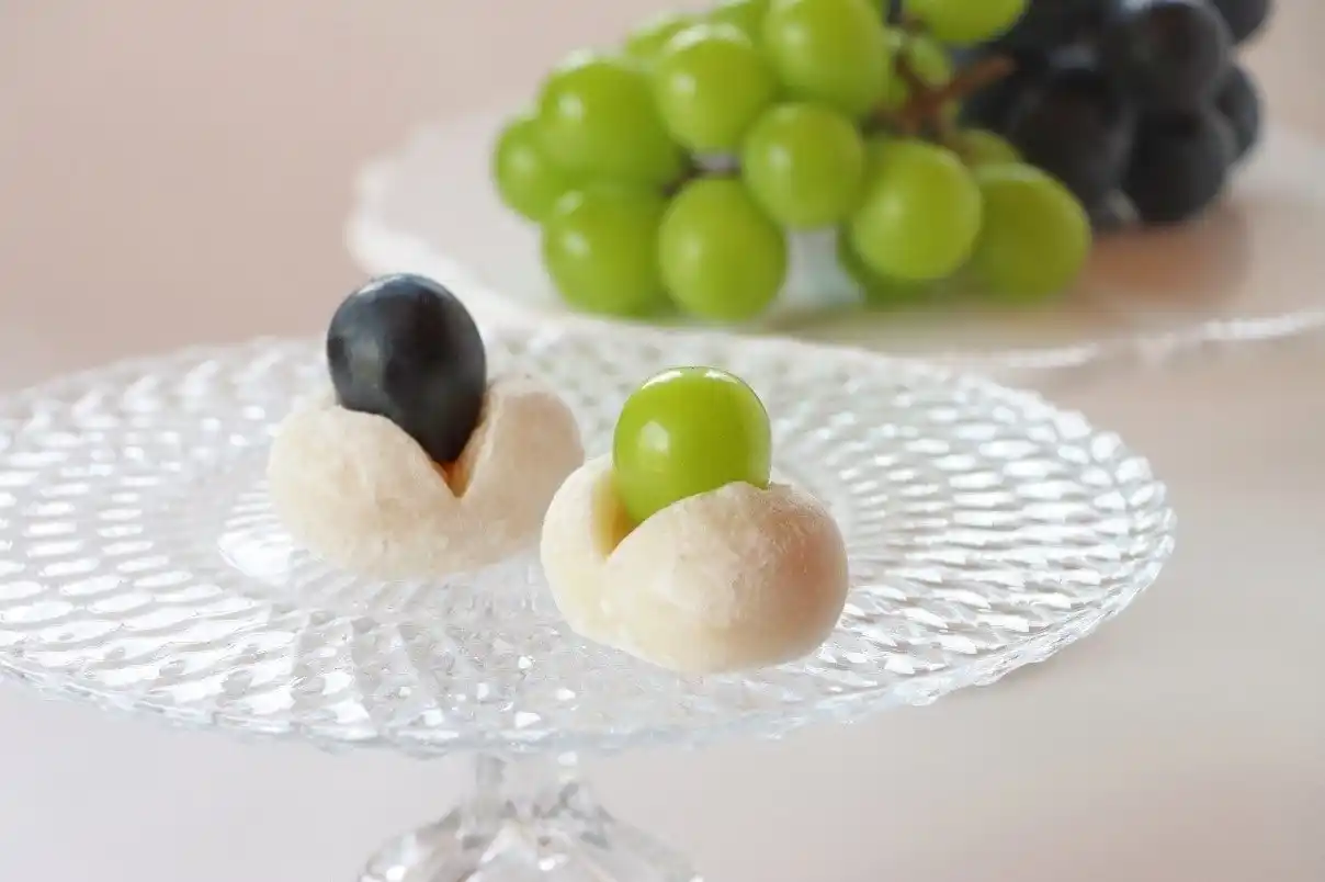 【綿半ホールディングス株式会社】 あづみの茶胡蝶庵からまるで食べる宝石「果宝大福」を秋季限定で販売開始