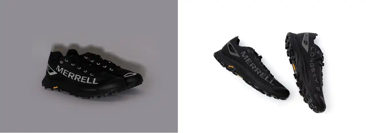 【丸紅コンシューマーブランズ株式会社】 スノーピークとMERRELLのコラボレーション第2弾「MTL LONG SKY 2 MATRYX(R) SP」が8月8日（金）より発売