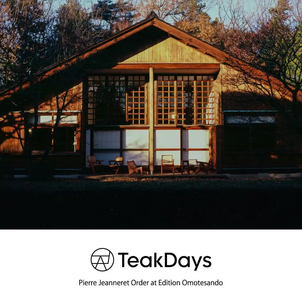 【株式会社 トゥモローランド】 ピエール・ジャンヌレの名作家具が一堂に。「TEAK DAYS」受注会を〈 Edition（エディション）〉表参道ヒルズ店で開催