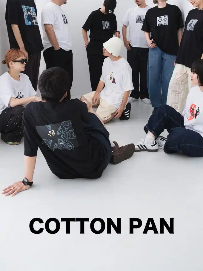 【（株）アーバンリサーチ】 カルチャーを着るブランド「COTTON PAN」から7作品のPRINT TEEが登場