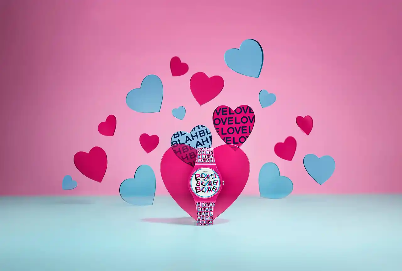 【Swatch Japan】 Valentine’s Day Specials 2026: LOVE & BLAH , LOVE IN SCARLET