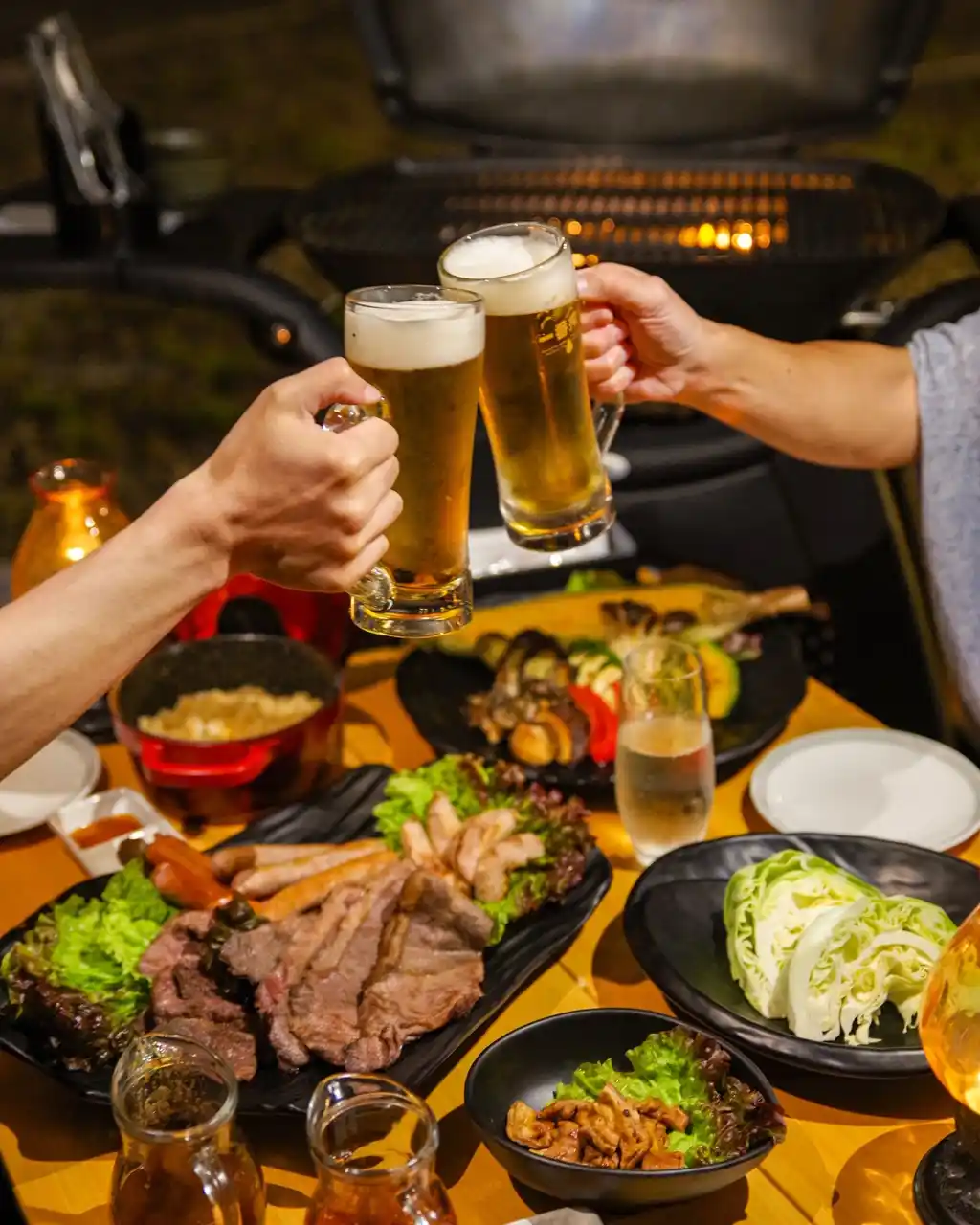 【株式会社西武・プリンスホテルズワールドワイド】 【万座プリンスホテル】真夏の涼を体感！この夏はバーベキューX温泉　お父さん大活躍のバーべキュープラン販売開始