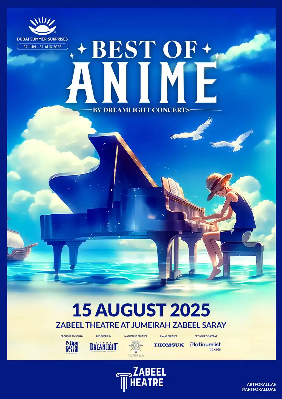 【ドバイ初・アニメ音楽コンサート開催決定！】INSPIRE LAB GROUP、「Best of Anime」ドバイ公演にて中東初となるアニメコンサートの公式マーケティングパートナーに就任！