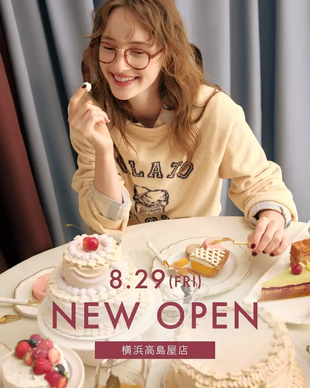 【株式会社マッシュホールディングス】 【gelato pique(ジェラート ピケ)】横浜高島屋に新店舗オープン！限定の柴犬柄やシュナウザー柄アイテムもラインアップ＜8月29日（金）＞