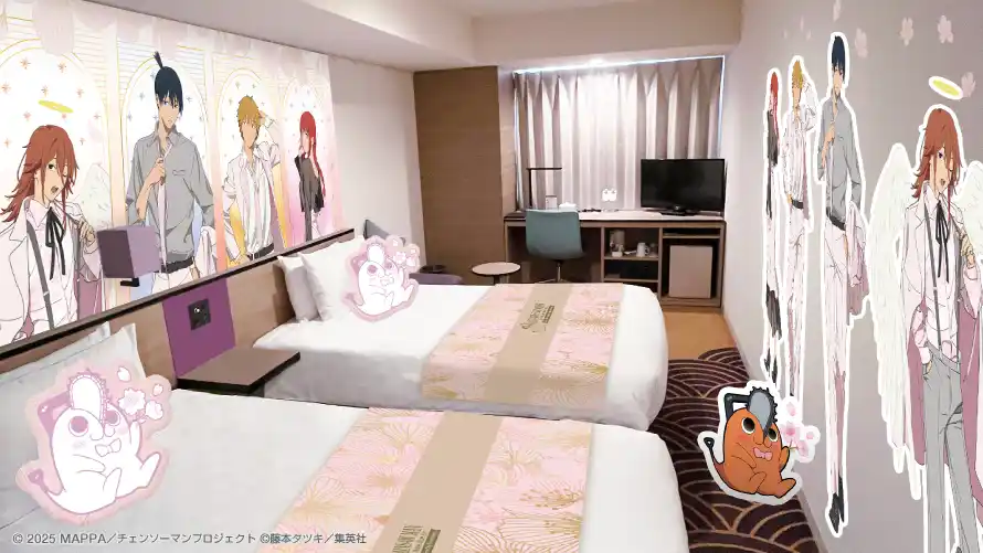 【株式会社西武・プリンスホテルズワールドワイド】 【サンシャインシティプリンスホテル】劇場版『チェンソーマン レゼ篇』とのコラボレーションイベントを開催