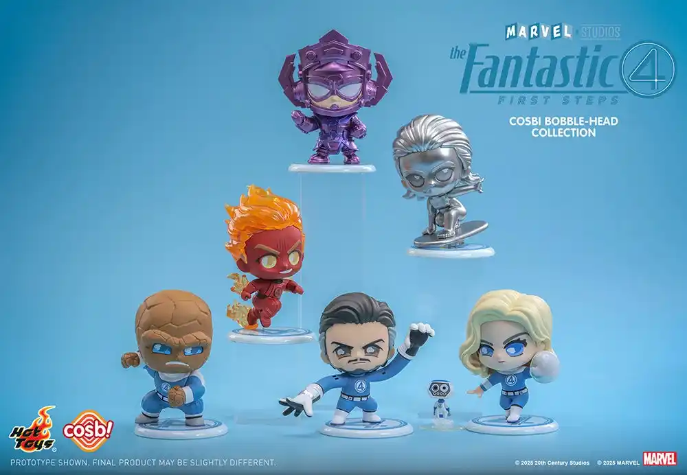 映画『ファンタスティック４』のキャラクターがホットトイズのデフォルメフィギュア「コスビ」に集結！手頃にコレクションできる「メタケシ」も！