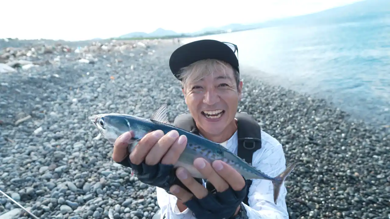 【テレビ大阪株式会社】 【THEフィッシング】村つる18 富士山をバックにキャスト！ ショアジギング／8月30日(土)放送