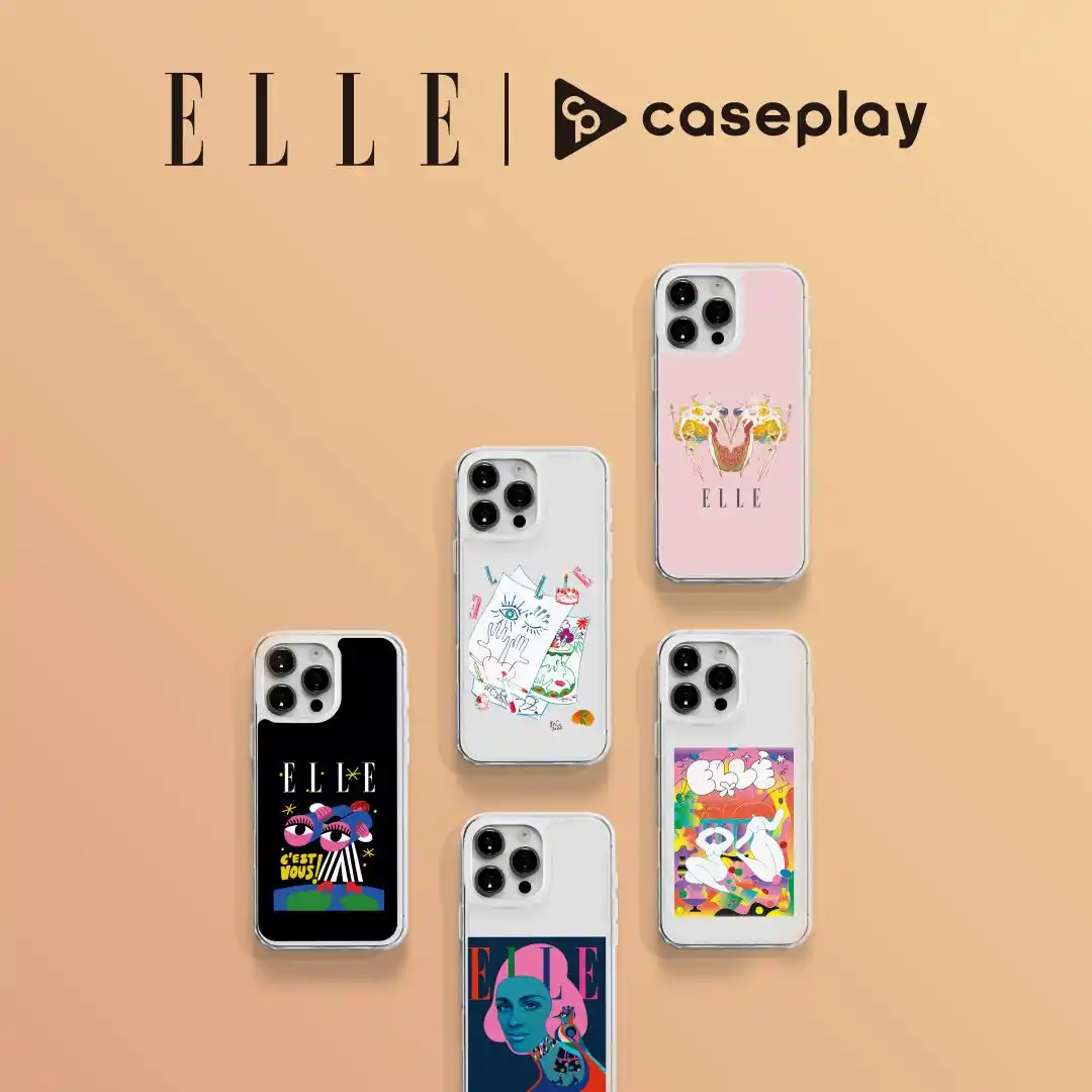 【株式会社FOX】 caseplayから自由、創造力、希望そして「女性であること」を表現してきたELLEをイメージした、5人の女性アーティストによるスペシャル・デザインのスマートフォンアクセサリーが登場！