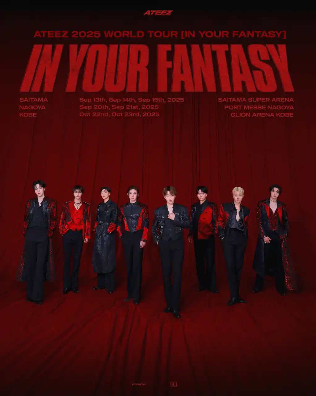 【ATEEZ】8/11（月・祝）12：00（正午）よりチケット一般販売決定！
