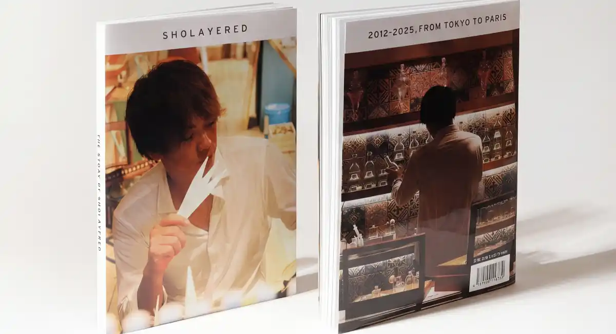 SHOLAYERED初のブランドブック「THE STORY OF SHOLAYERED」発売