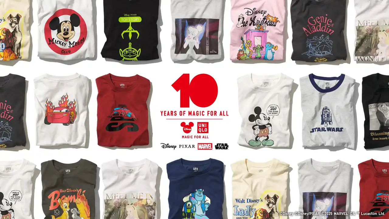 【株式会社ユニクロ】 ユニクロとディズニーが贈る「MAGIC FOR ALL」10周年　ミッキーマウスのぬいぐるみやアーカイブコレクションを8月4日より発売