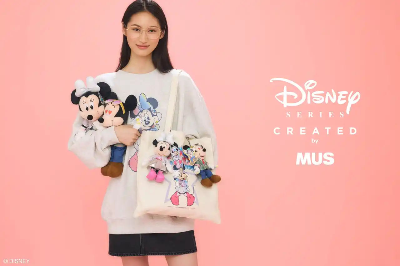 【株式会社バロックジャパンリミテッド】 『MUS（エムユーエス）』より「Disney SERIES CREATED by MUS」のDEBUT COLLECTIONを先行発売