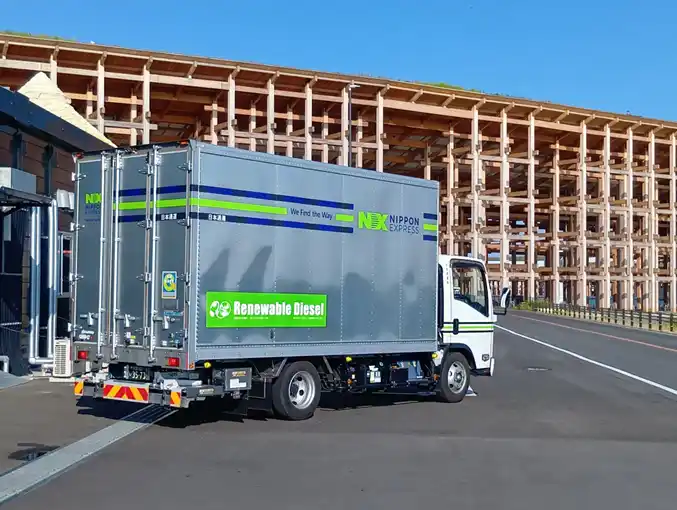 【伊藤忠エネクス】 大阪・関西万博の推奨物流事業者、場内貨物取扱指定事業者である日本通運株式会社でのリニューアブルディーゼル使用開始について