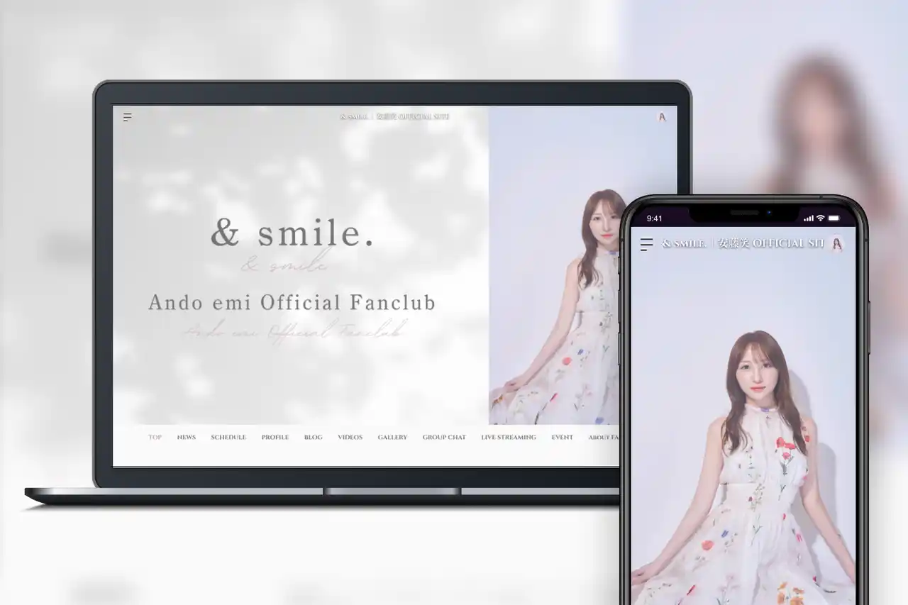 【SKIYAKI】 「Bitfan」にて、タレント・安藤笑のオフィシャルファンクラブをオープン!