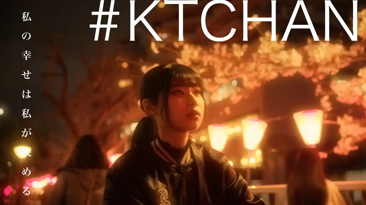 【日本コロムビア株式会社】 新世代ラッパー #KTCHAN最新 EP『to face』リード曲「私の幸せは私が決める」MV解禁！ワンマンライブも決定！