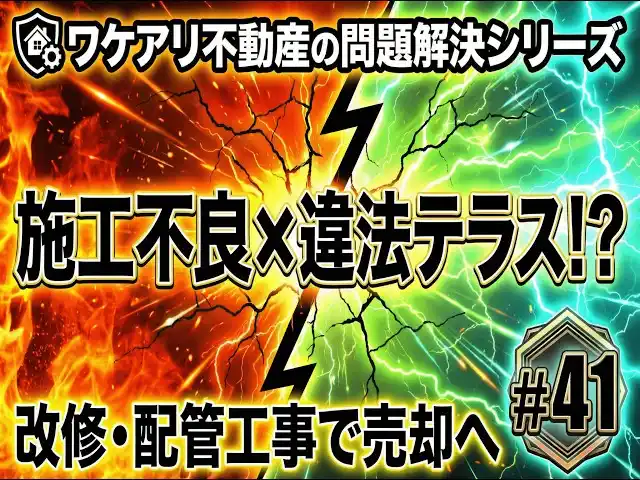 【株式会社SA】 排水できない欠陥マンションが、短期間で売れた理由。