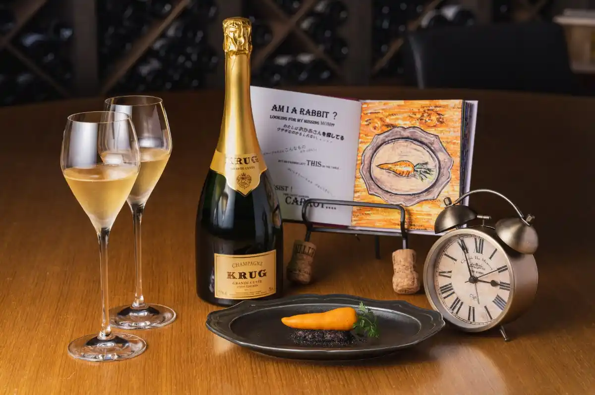 【MHD モエ ヘネシー ディアジオ株式会社】 クリュッグと優雅に迎えるホリデーシーズン マンダリン オリエンタル 東京で楽しむ3つの特別プラン