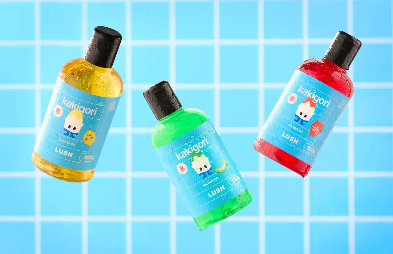 【LUSHプレスリリース】 夏の涼をお風呂で楽しむ、かき氷のシロップのような甘ーい香りのひんやり爽快ボディソープかき氷シリーズ3種を7月10日より夏季限定発売
