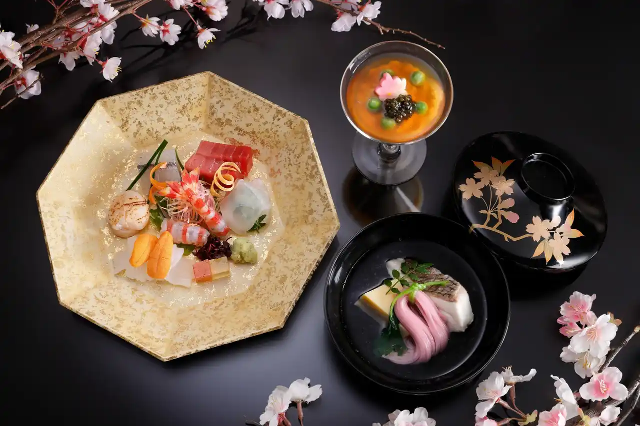 【シェラトン都ホテル大阪】春の味覚を味わう、一夜限りの和の極み「山笑う、潮満つる頃 花香ただよう春の饗」販売