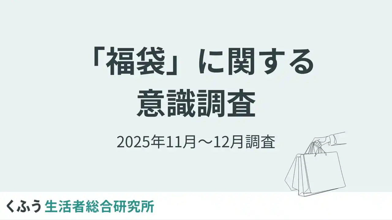 【福袋トレンド調査】欲しいもの1位は「食料品」、2位「割引/無料チケット」！販売早期化で3割超が「11月以前に検討」と回答