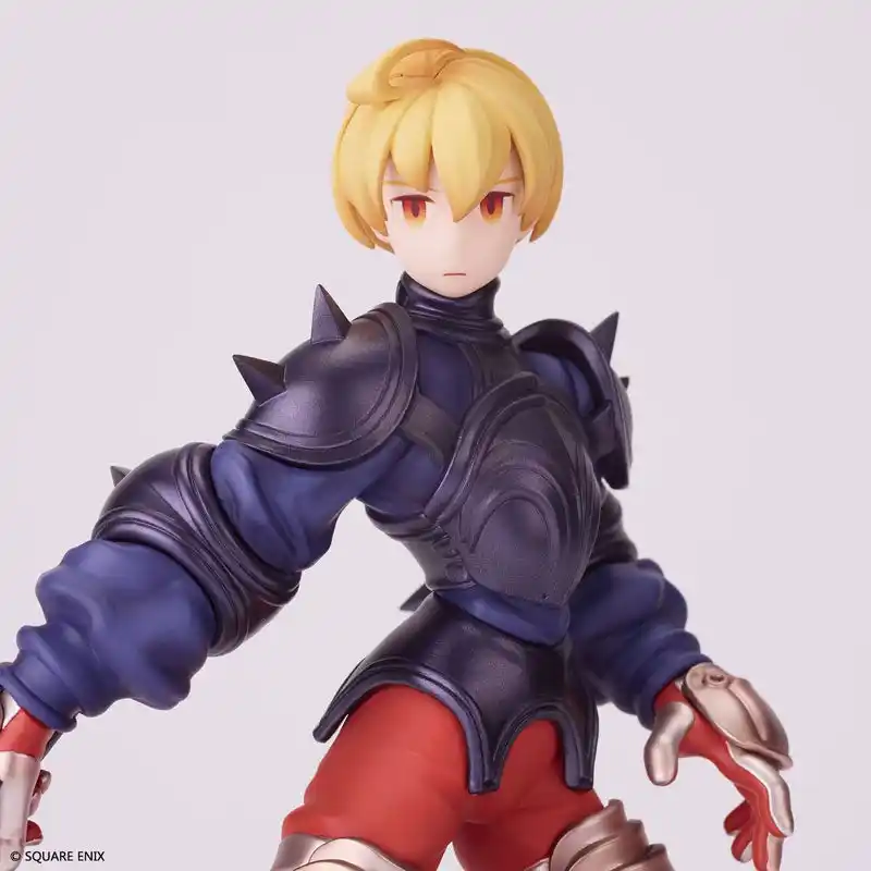 【大網株式会社】 『ファイナルファンタジータクティクス ‐イヴァリース クロニクルズ』より、「ラムザ・ベオルブ」が鎧を纏った精悍な姿で立体化。