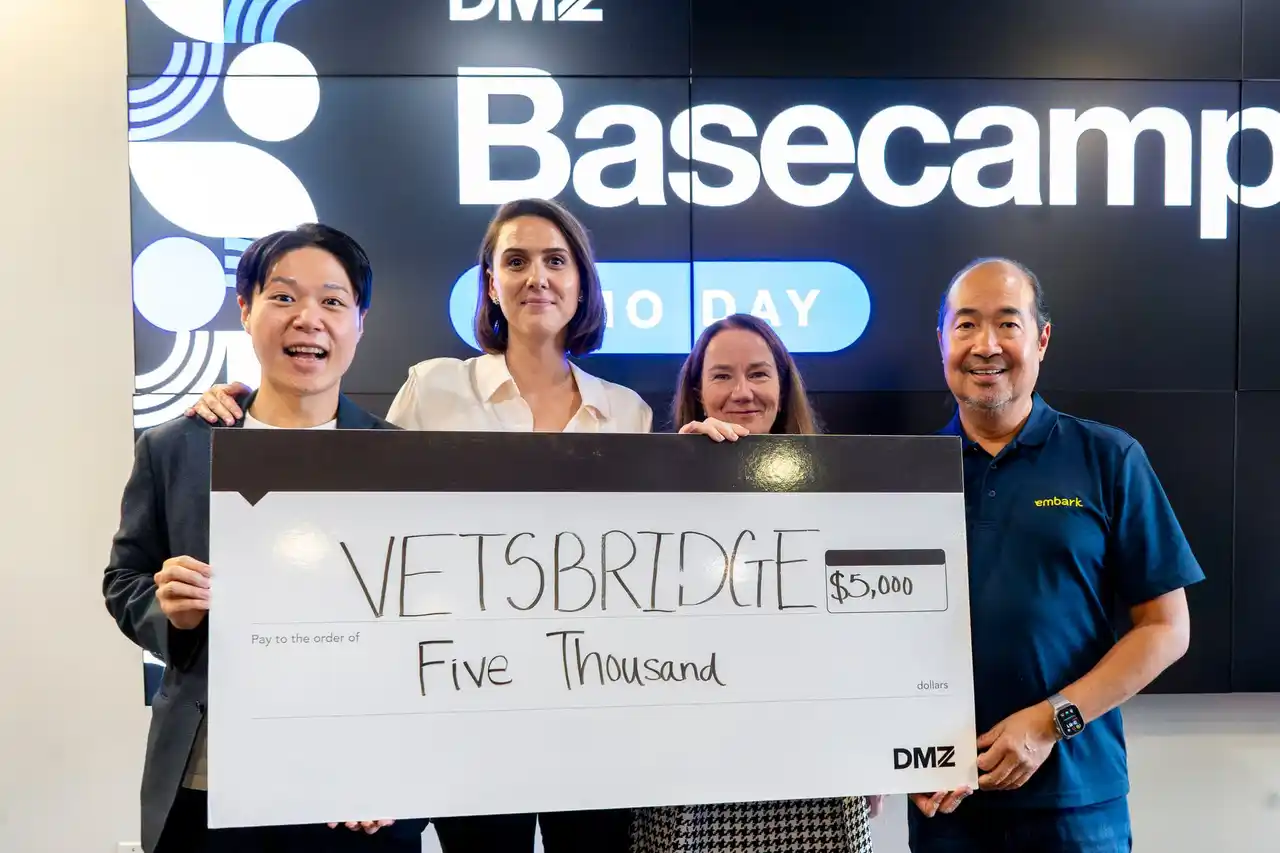 【株式会社VetsBrain】グローバル・インキュベーターDMZの起業家育成プログラム「DMZ Basecamp」Demo Dayピッチにて4位受賞！